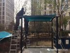 垃圾桶雨棚，北京小區(qū)學(xué)校車棚