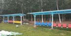 看臺(tái)雨棚，陽光板雨棚，自行車棚
