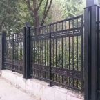 鐵藝圍欄，小區(qū)公園鐵藝圍欄